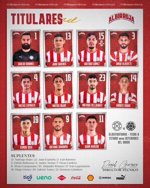 ¡Onceno confirmado de la Albirroja para medir a Colombia! - trece