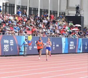 La no vidente Melissa Tillner batió su marca en el parapanamericano - La Tribuna