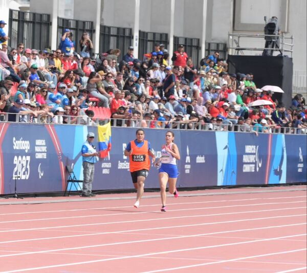 La no vidente Melissa Tillner batió su marca en el parapanamericano - La Tribuna