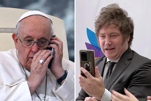 El papa Francisco llamó a Milei para felicitarlo y éste lo invitó a que visite la Argentina