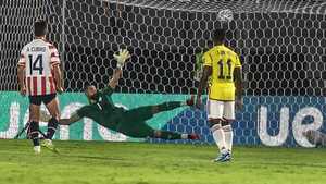 Paraguay abajo en el marcador