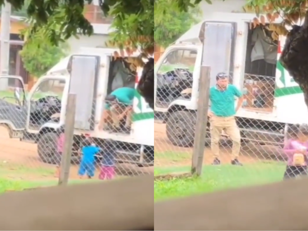 (VIDEO). La acción aplaudida y viralizada del trabajador de una empresa de lácteos