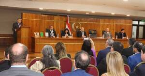 La Nación / Conmemoran el 40° aniversario de creación de la Gaceta Judicial