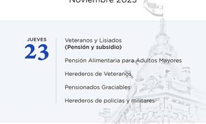 Más de 309.000 adultos mayores, veteranos y pensionados cobrarán mañana