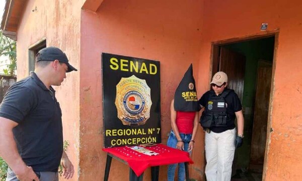 Detienen a joven de 24 años que sería distribuidora de crack en Concepción – Prensa 5