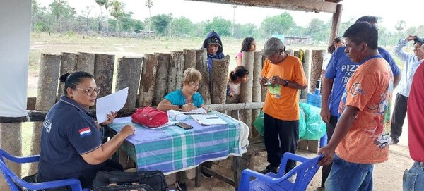Comunidades indígenas de Presidente Hayes accedieron a documentaciones mediante jornadas del INDI