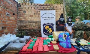 Desarticulan laboratorio clandestino de drogas en Franco