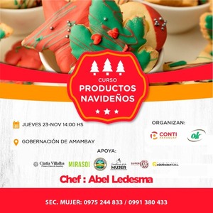 Gobernación organiza curso de productos navideños - Radio Imperio 106.7 FM