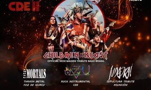 Fin de semana a puro Iron Maiden en Ciudad del Este