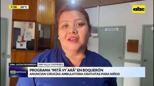 Video: Programa “Mitã Vy’arã” en Boquerón - ABC Noticias - ABC Color