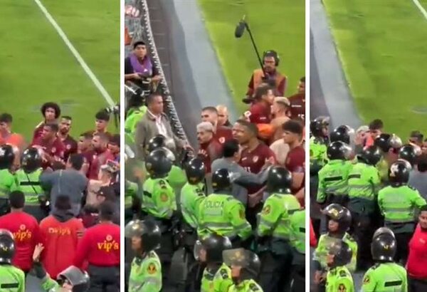 Futbolista de Venezuela denuncia agresión policial en el Estadio Nacional de Lima