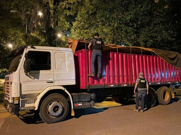 Toneladas de azúcar de contrabando fueron decomisadas en Caazapá