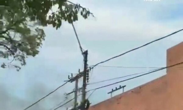 Transformador generó principio de incendio en supermercado