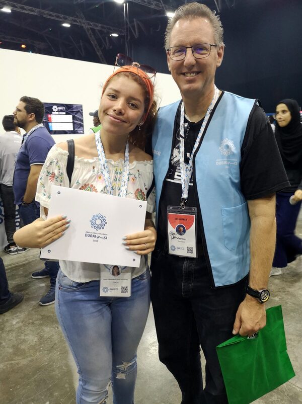 Estudiante paraguaya invitada a participar en diálogo con científicos ganadores del Nobel
