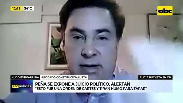 Video: Peña se expone a juicio político, alertan - ABC Noticias - ABC Color