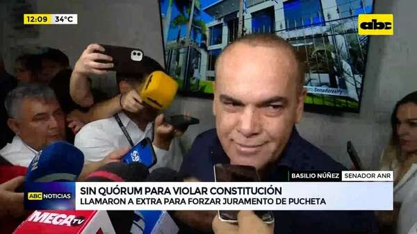 Video: cartistas, sin quorum para violar Constitución - ABC Noticias - ABC Color