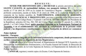 Ordenan prisión preventiva de italiano mientras se gestiona su extradicíón