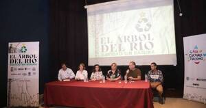 La Nación / El Árbol del Río, un proyecto navideño que busca concientizar sobre la limpieza de los cauces