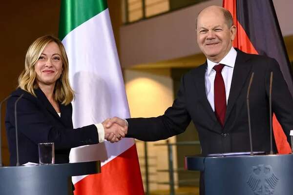 Scholz y Meloni le dicen a Putin que debe retirar sus tropas de Ucrania - Mundo - ABC Color