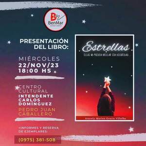 Con lanzamiento de poemario prosigue agenda cultural por los 124 años de Pedro Juan Caballero - Radio Imperio 106.7 FM