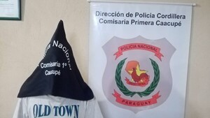Detienen en Caacupé a sospechoso de robar varias motocicletas