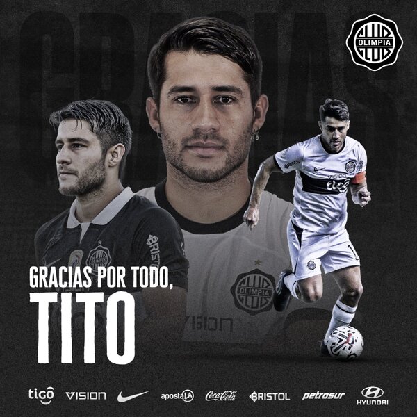 Silva, Torres y Otálvaro dejan Olimpia | 1000 Noticias