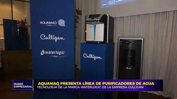 Video: Aquamaq presenta línea de purificadores de agua - Mundo empresarial - ABC Color