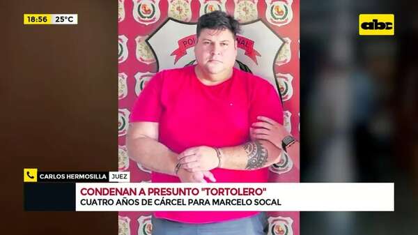 Video: condenan a presunto ‘’tortolero’' - Crimen y castigo - ABC Color