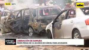 Liberación de Samura: Fiscalía pide penas de 3 a 28 años de cárcel para acusados  - Crimen y castigo - ABC Color