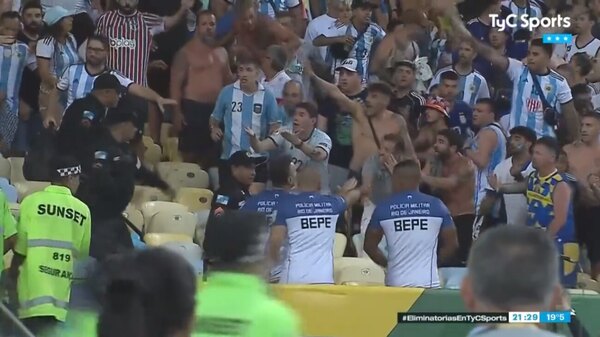 Versus / "La violencia es totalmente inaceptable", dice Infantino tras incidentes en el Maracaná