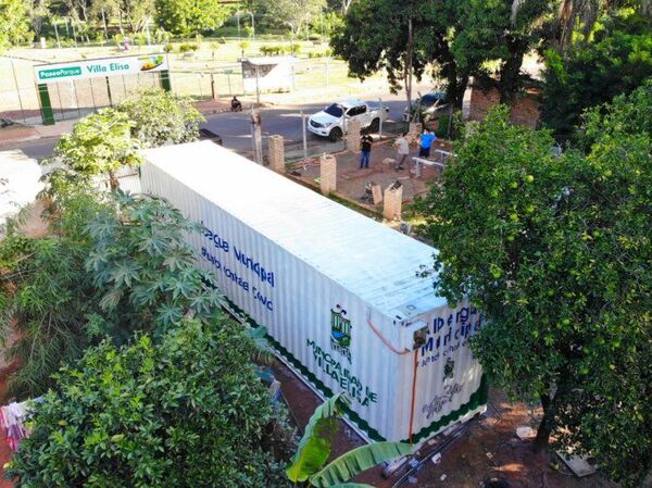 Contenedor será albergue para los familiares de pacientes en Villa Elisa