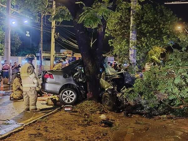 Video: accidente fatal en la avenida Félix Bogado - Policiales - ABC Color