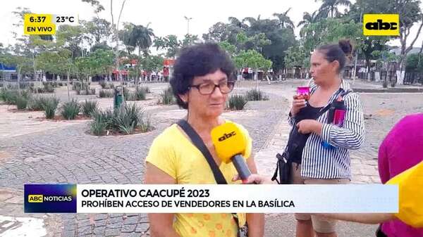 Video: Prohíben acceso de vendedores a la Basílica - ABC Noticias - ABC Color