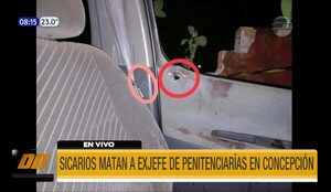 Sicarios mataron al exjefe de penitenciarias en Concepción | Telefuturo