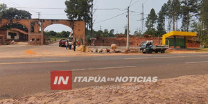 AVANZAN OBRAS DEL CIRCUITO TURÍSTICO EN EL DISTRITO DE TRINIDAD - Itapúa Noticias