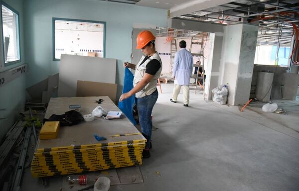 El Hospital Nacional de Itauguá se encuentra en proceso de mejoramiento de su infraestructura - .::Agencia IP::.