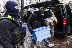 Policía alemana allanó viviendas de partidarios de Hamás