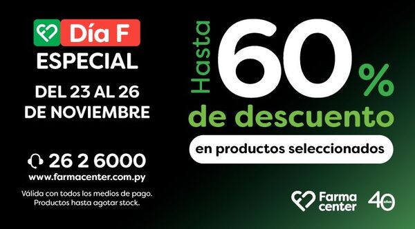 Diario HOY | Festival de descuentos con el día F Especial de Farmacenter