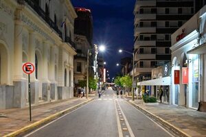 Quedó oficialmente inaugurada la calle Palma sin cables aéreos - El Trueno