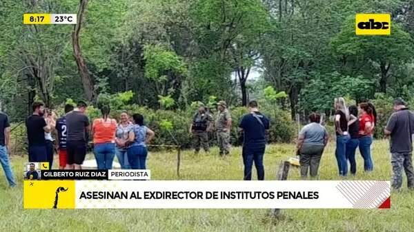 Video: Asesinan al exdirector de Institutos Penales - ABC Noticias - ABC Color