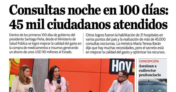 La Nación / LN PM: edición mediodía del 23 de noviembre