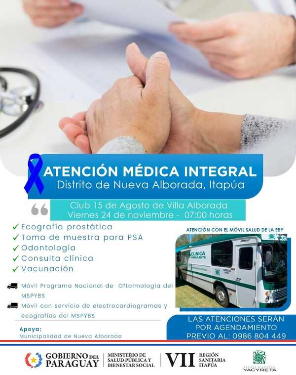 Jornada de atención integral en Nueva Alborada este viernes