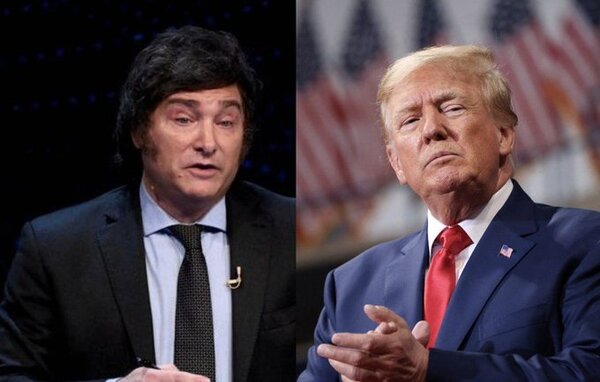 Trump felicitó a Milei y se comprometió a visitarlo en Argentina