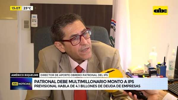 Video: patronal debe multimillonario monto a IPS - ABC Noticias - ABC Color
