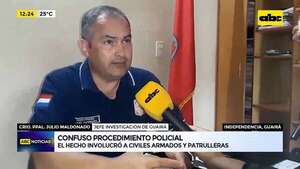 Video: confuso procedimiento policial  - ABC Noticias - ABC Color