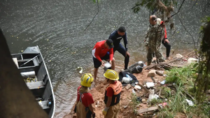 Militar desaparecido: Descartan que sean humanos los restos hallados en arroyo Lambaré - Noticiero Paraguay