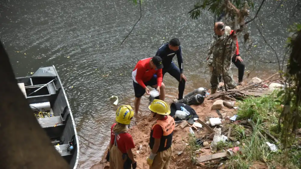 Militar desaparecido: Descartan que sean humanos los restos hallados en arroyo Lambaré - Noticiero Paraguay