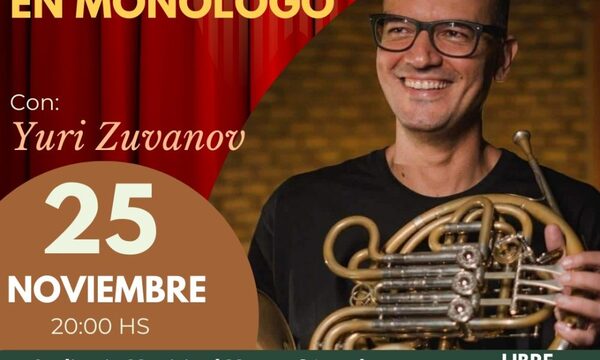 Invitan al evento “Trompa em Monólogo”.