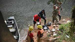 Militar desaparecido: Descartan que sean humanos los restos hallados en arroyo Lambaré