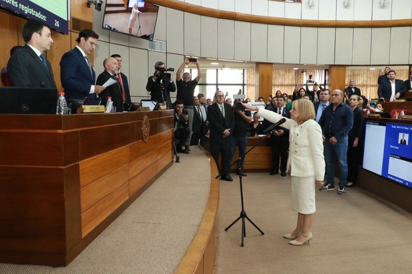 Alicia Pucheta jura como representante del Ejecutivo en el Consejo de la Magistratura - Revista PLUS